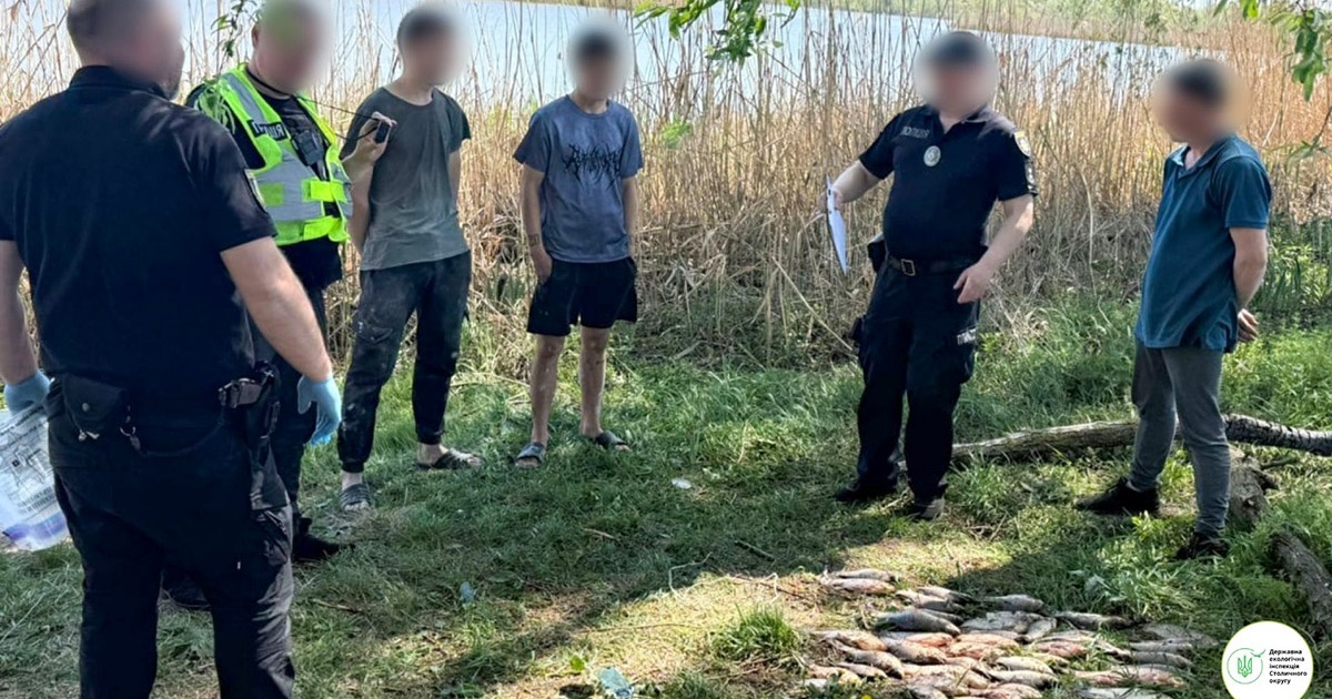 На Кагарличчині викрили незаконний вилов риби під час нересту: збитки перевищили 72 тисячі гривень