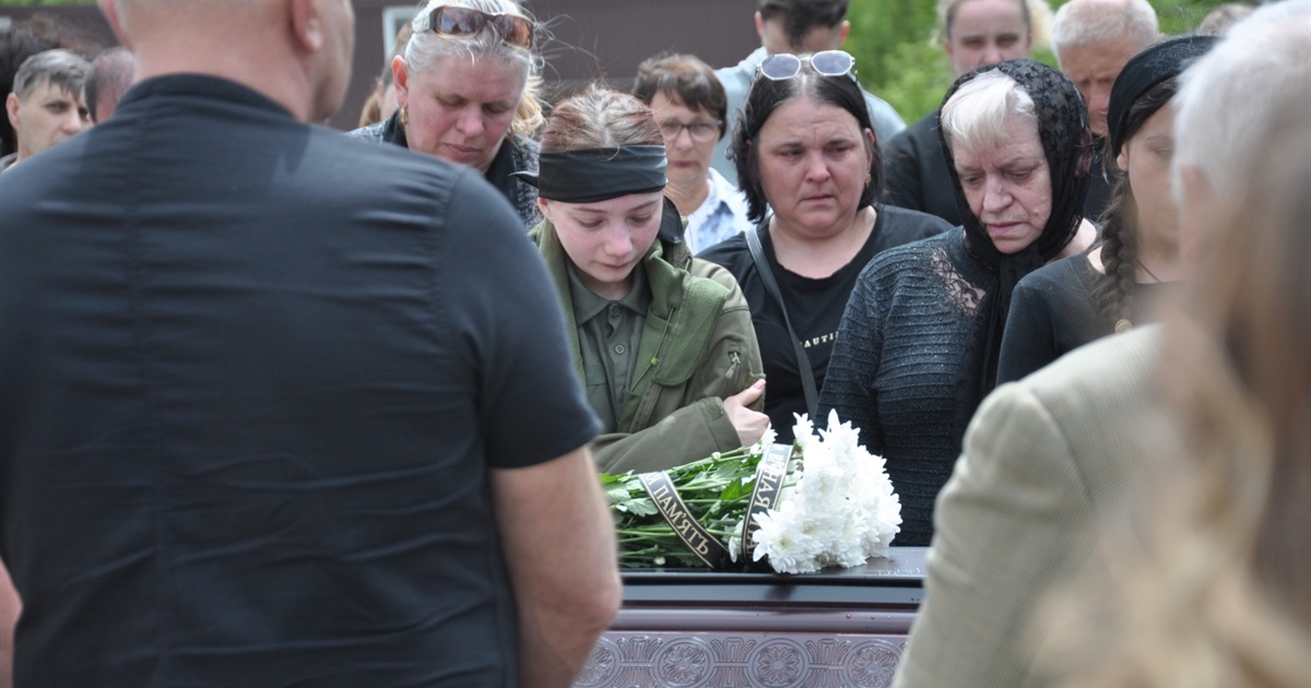 Воїн Стасишин Андріан повернувся до рідного Чорткова, «на щиті»