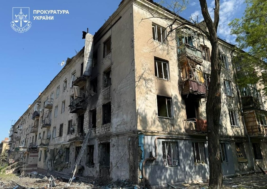 Наслідки авіаудару по Краматорську