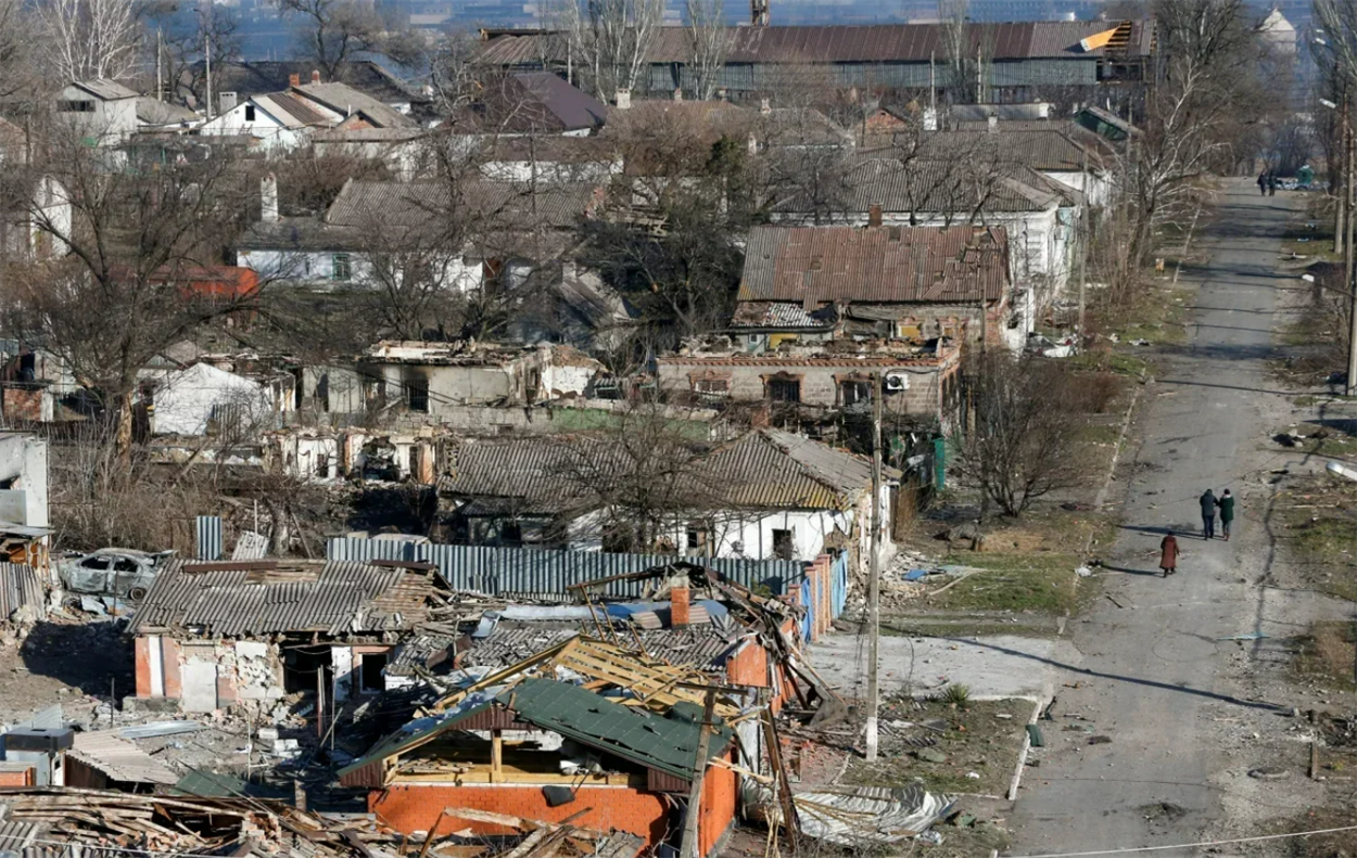 Маріуполь, березень 2022