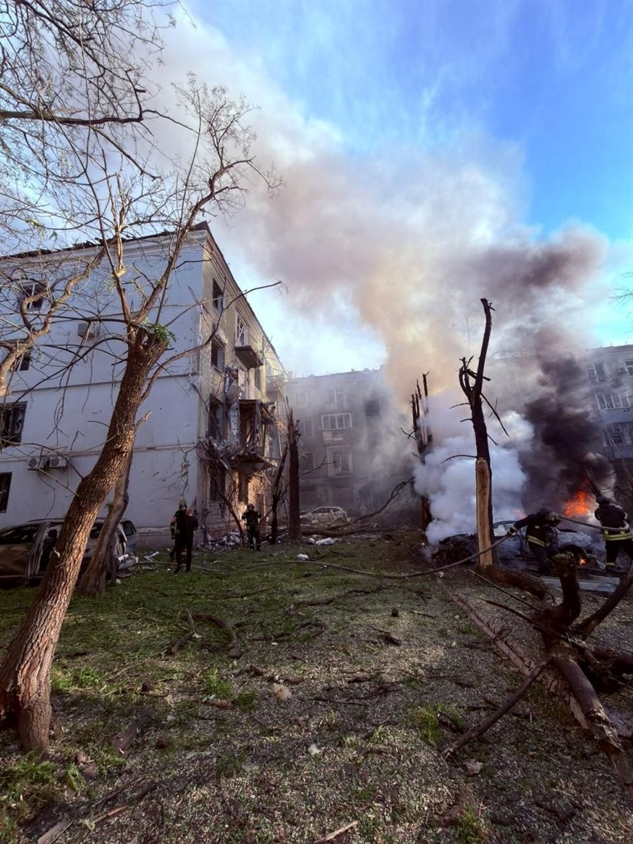 Увечері 25 травня російські військові вдарили двома авіабомбами по Краматорську