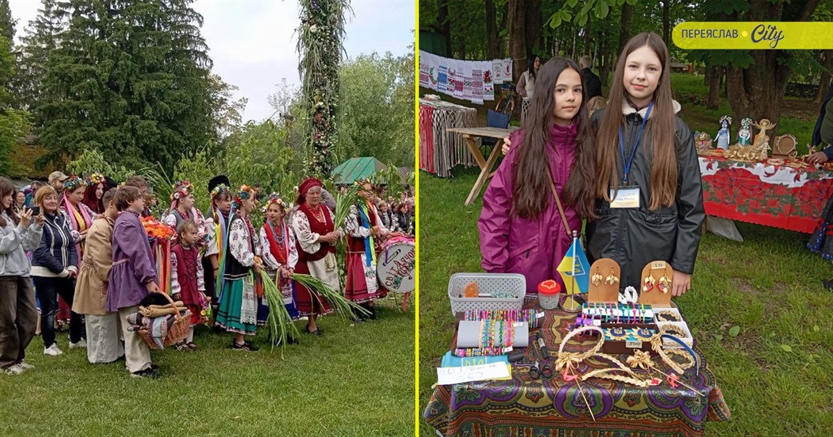 На Трійцю в Переяславі під час ярмарку в музеї просто неба зібрали для ЗСУ понад 78 тисяч гривень