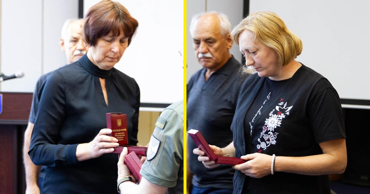 Посмертними нагородами відзначено особисту мужність Героїв Василя Полтавського та Віталія Чорногора