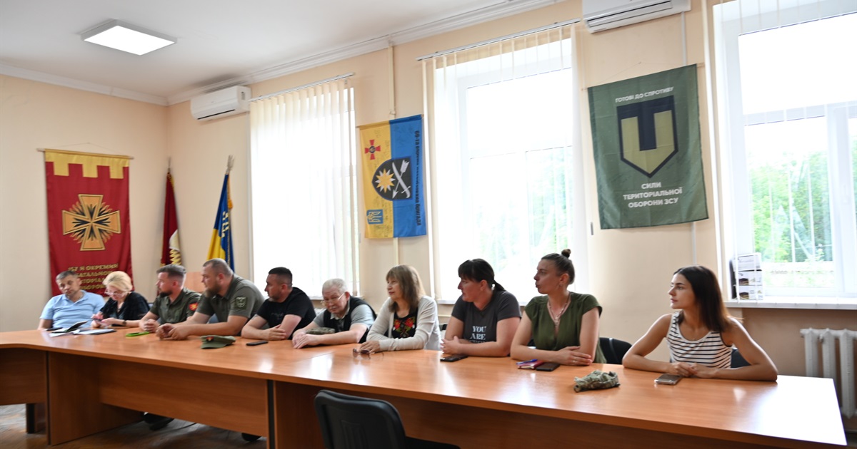У Золотоніській громаді створили Раду Ветеранів