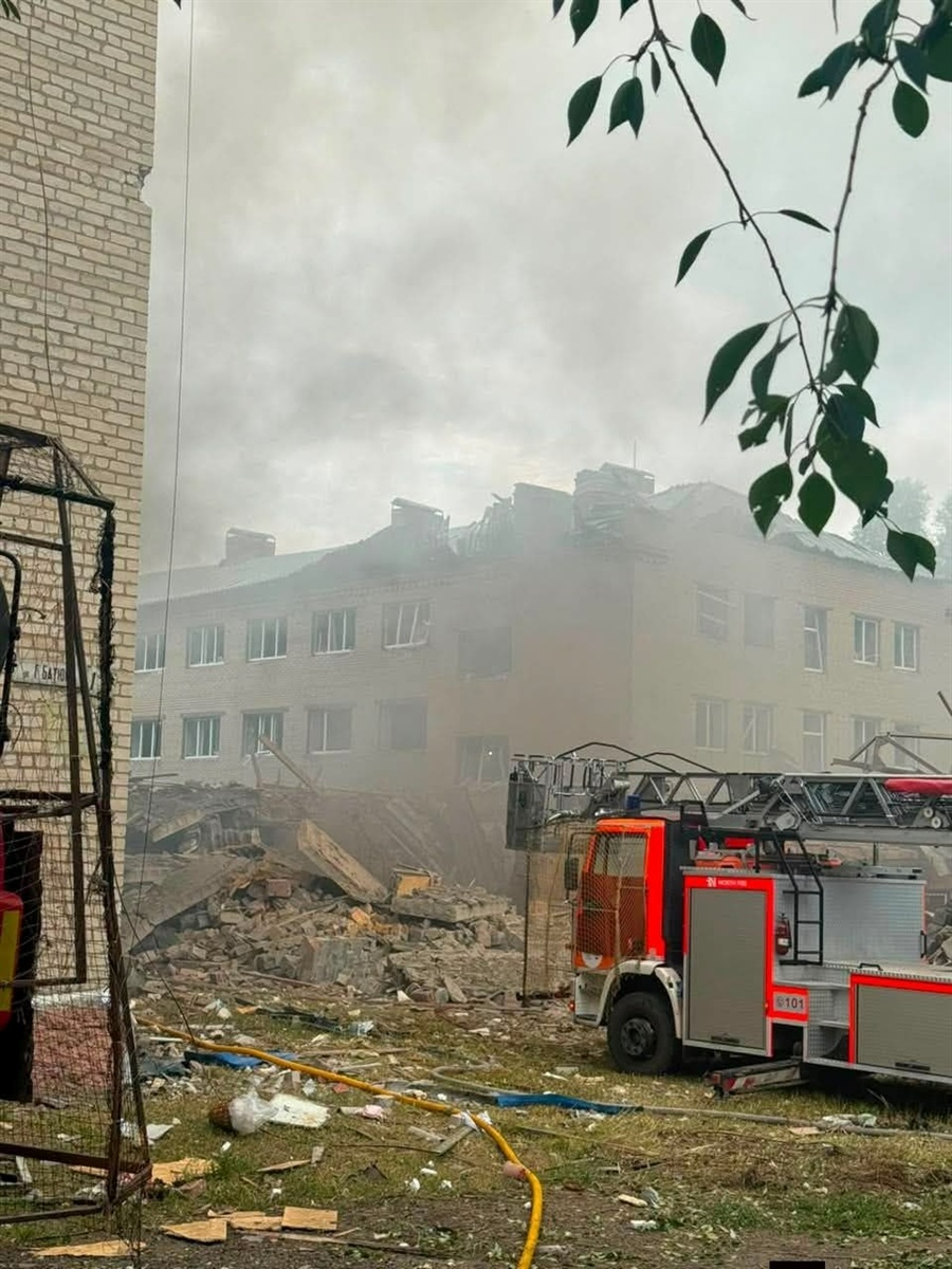 Наслідки авіаудару по Слов'янську