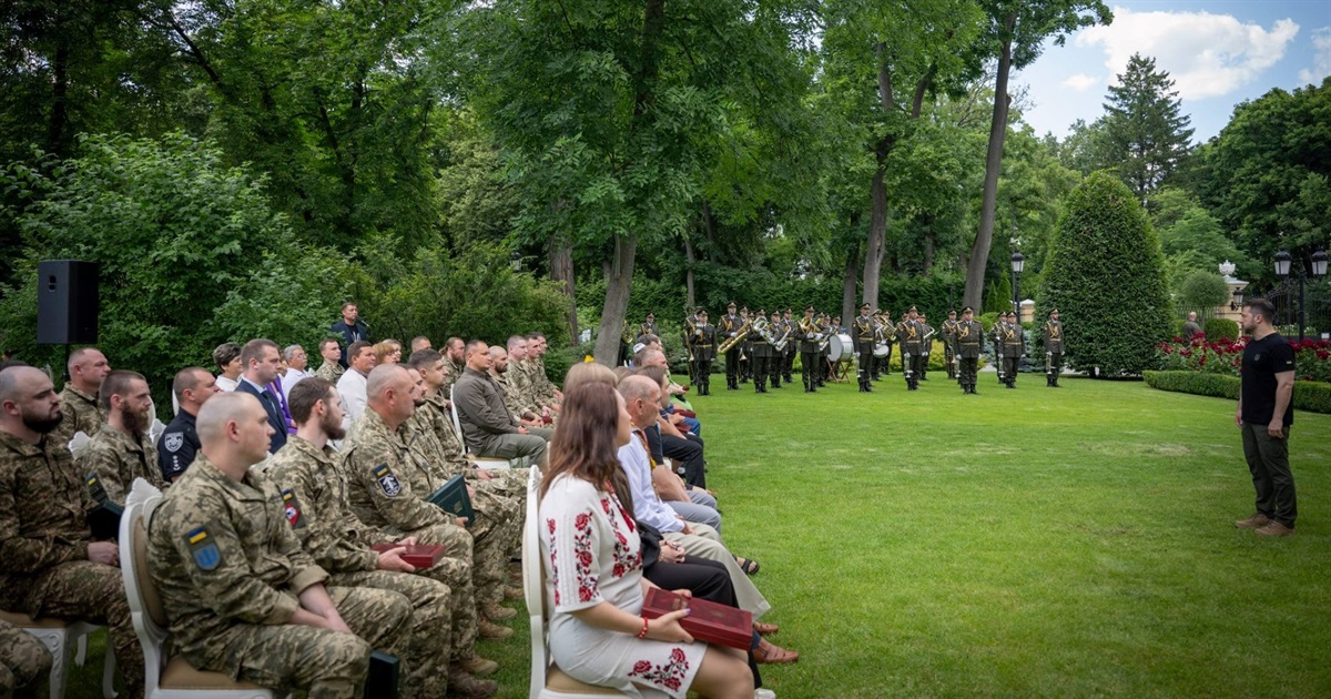 Звягелянка Людмила Гамма отримала державну нагороду від Президента України