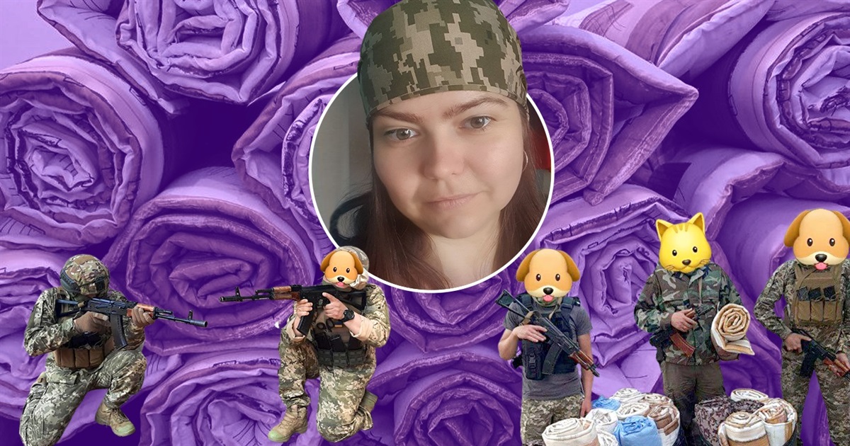 Волонтерка з Дніпра пошила вже близько тисячі матраців на фронт. Замовлень з кожним днем все більше