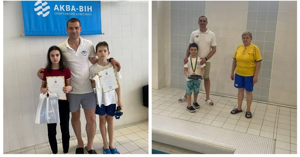Анастасія Мосійчук виборола золото, а Тимофій Пісарєв – срібло у першості з плавання