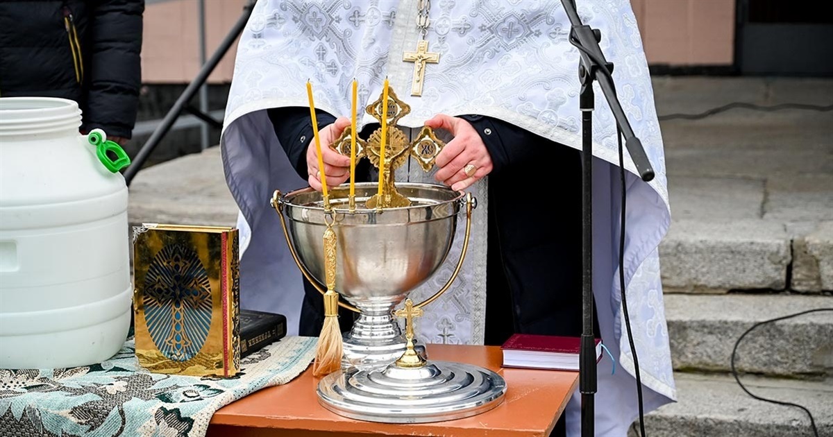 На Кагарличчині вперше святкували Водохреще за новоюліанським календарем