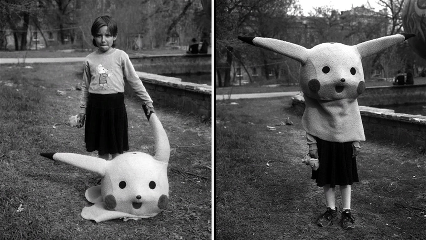 Фотограф Александр Чекменёв ищет девочку-покемона. Этому снимку из луганского парка уже 18 лет