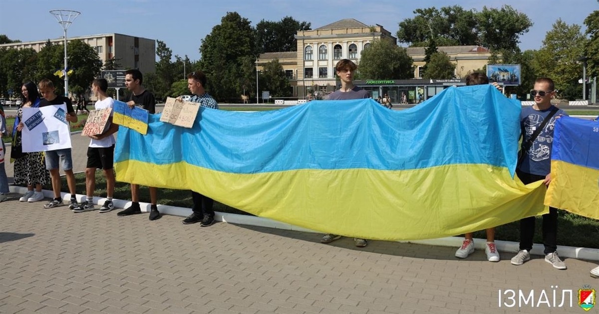 В Ізмаїлі відбулася чергова мирна акція на підтримку військовополонених