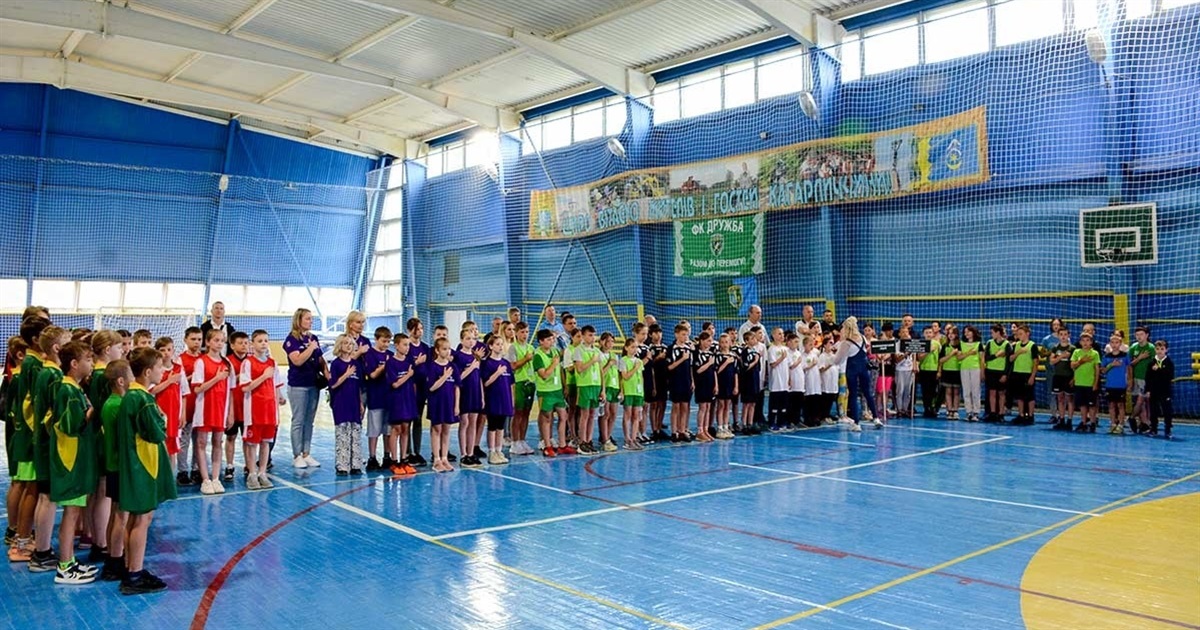 «Вища ліга» учнівських ігор в Кагарлику: переможцем став кожен із 80 учасників