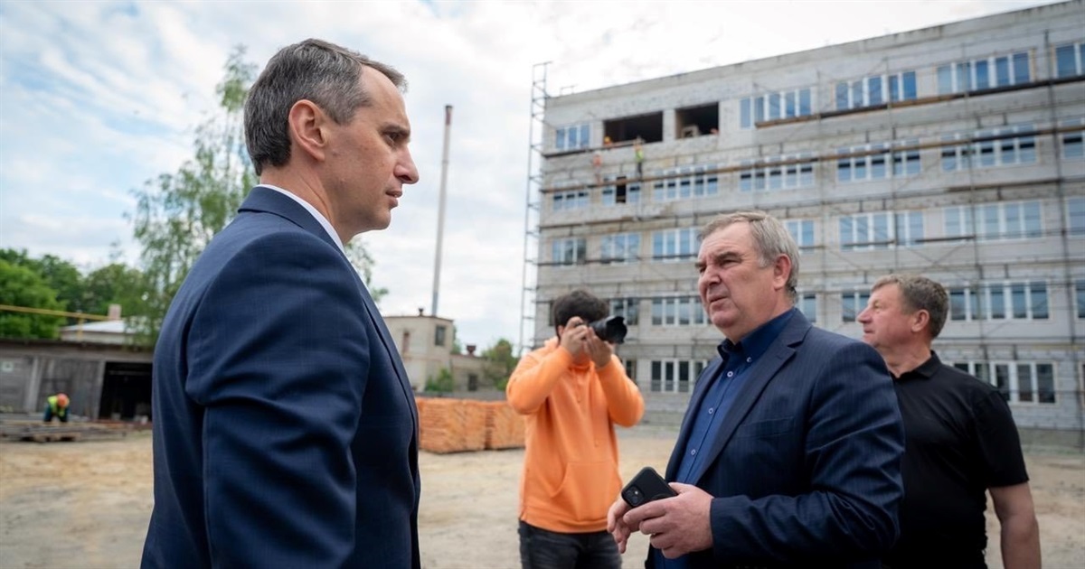 Міністр охорони здоров'я Віктор Ляшко відвідав Звягель