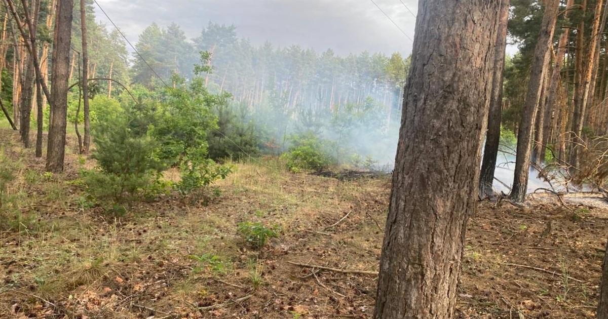 У Ковалині після негоди сталася пожежа й частина села залишилася без світла