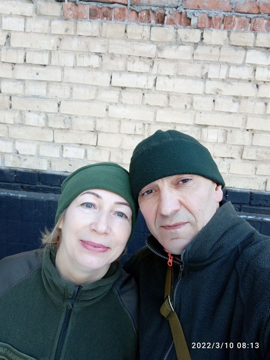 Подружжя у перші дні повномасштабної війни