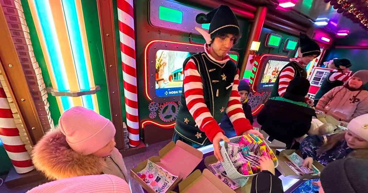 У Звягелі 23-24 грудня дітей запрошують у святкове містечко "Доставка казки"