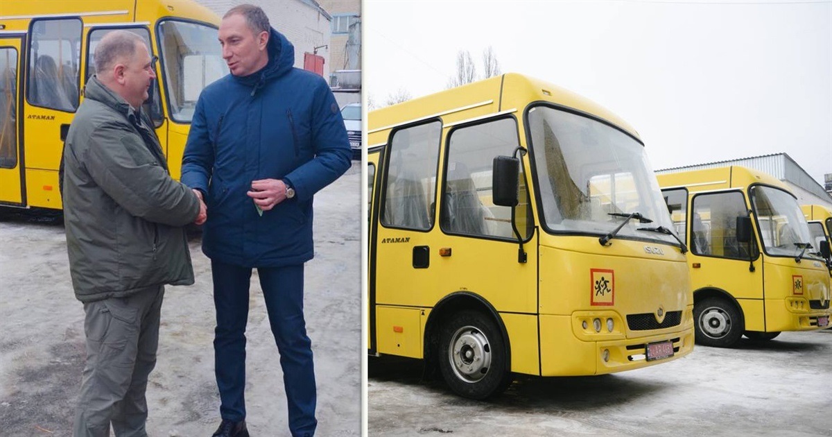 Миколаївська громада отримала новий шкільний автобус