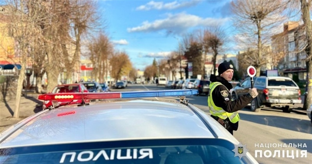 Майже 250 нетверезих водіїв виявили патрульні Звягельщини з початку року