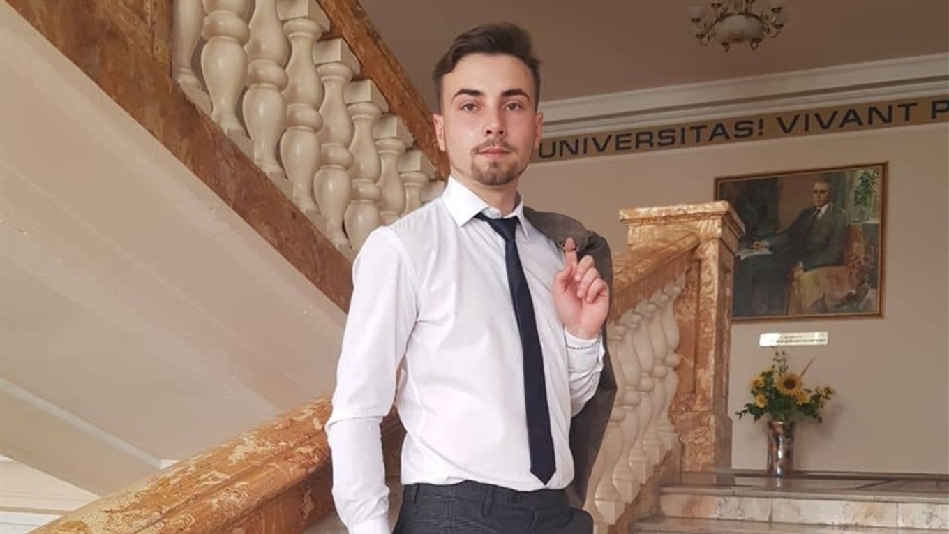 Сергей Сергиенко, Новопсков - Харьков: голос ЛНАУ, практика в Германии и «Слава Украине» во Львове