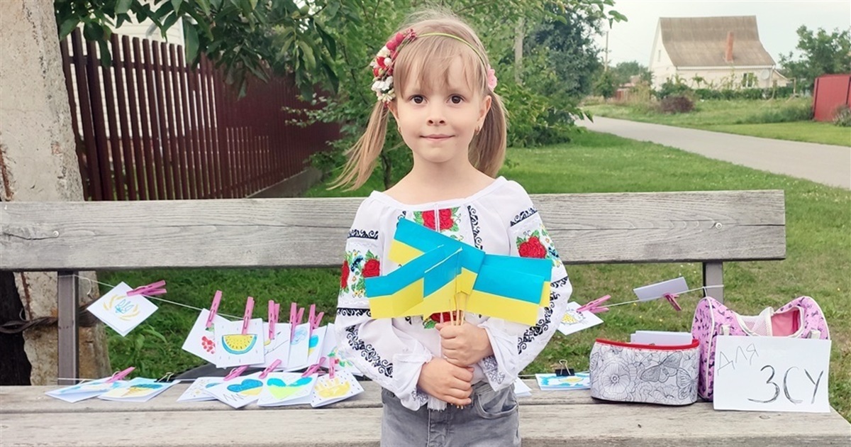 Юні волонтери. У Мені діти активно збирають гроші на потреби захисників України