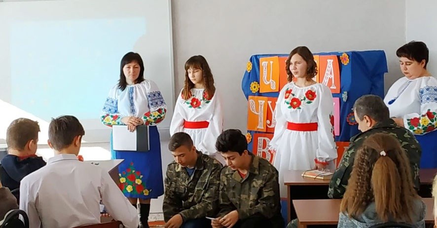 З учасником афганської війни зустрілись учні Сергіївського НВК