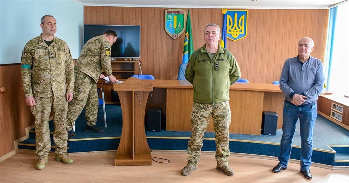 Представників Кагарличчини відзначили за внесок у підготовку оборони Обухівського району