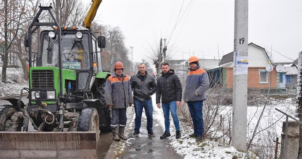 У Жмеринській громаді старі ліхтарі замінюють на LED-лампи: залучають позабюджетні кошти