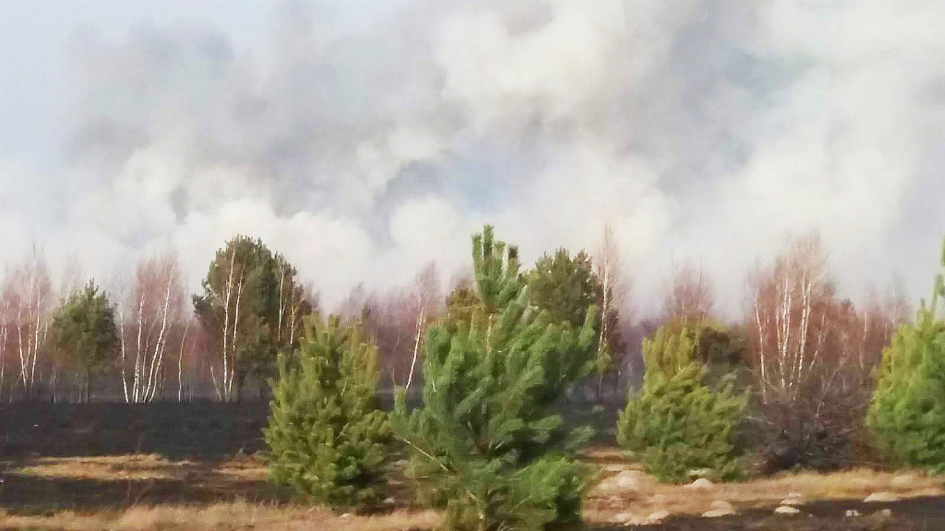 Через підпали сухої трави жителям Володимиреччини щодня доводиться дихати димом