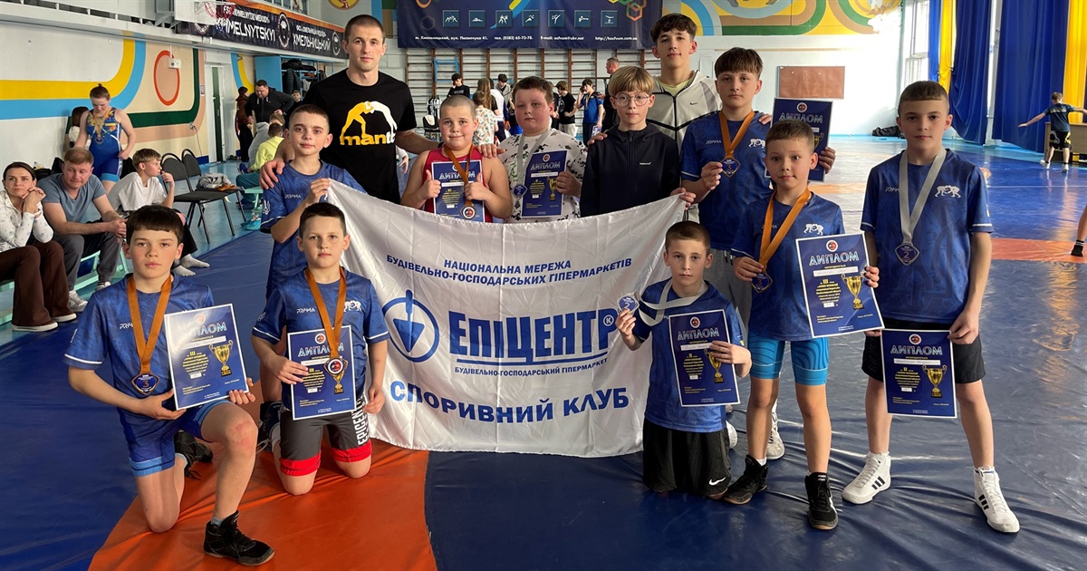 Городоцькі борці здобули вісім нагород на обласному турнірі