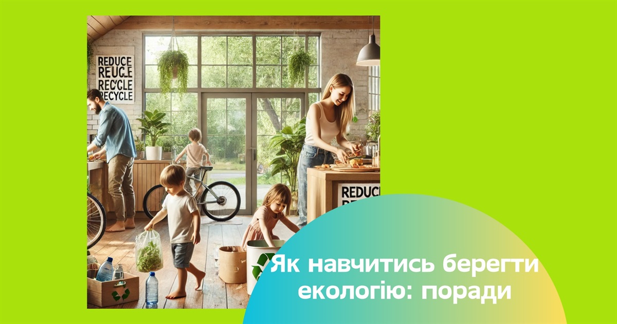 Екологічні звички. Як жити екологічно та зберігати природу — практичні поради