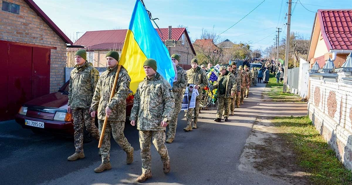 У Кагарлику провели в останню путь Геннадія Купрікова. Він бив ворога біля Донеччини