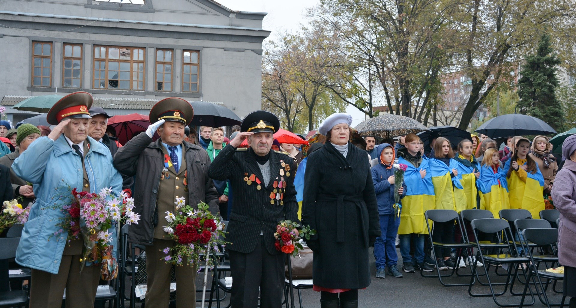 У Покровську вітали визволителів України