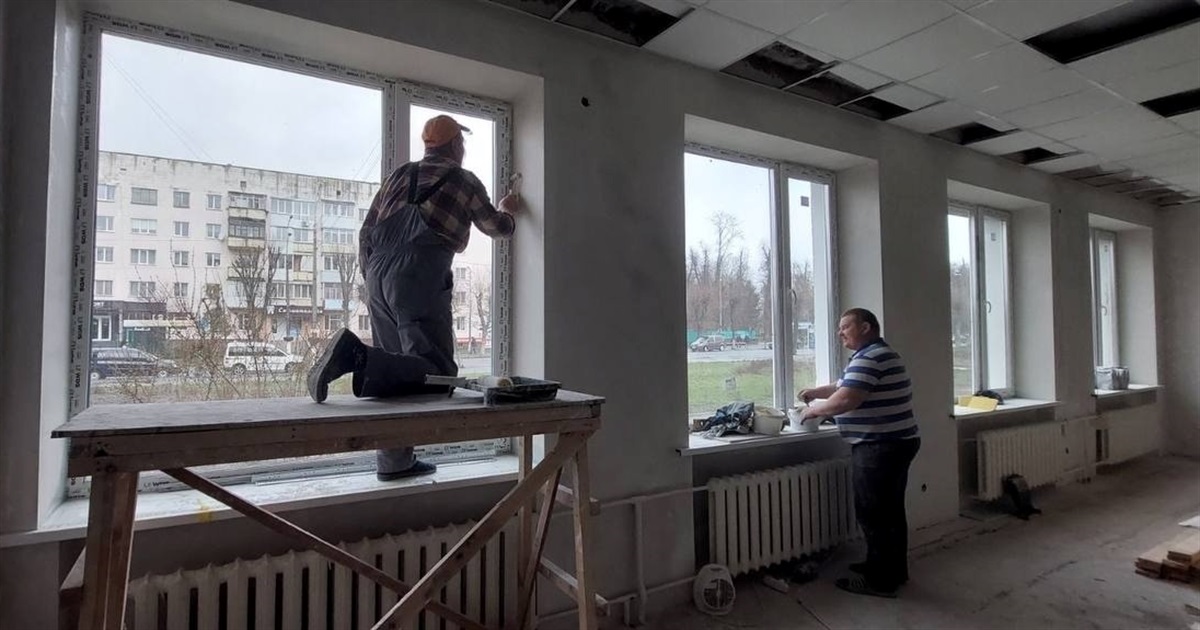 В приміщенні "Аптеки №217" проводять реконструкцію під Центр комплексної реабілітації для дітей