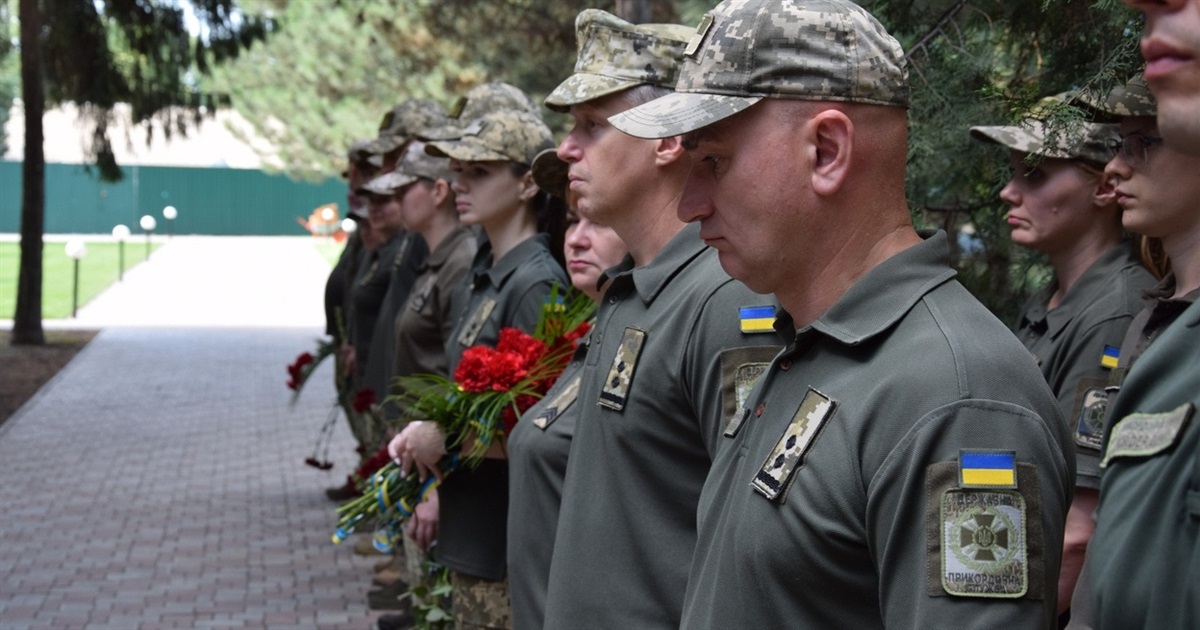 Измаильские пограничники почтили память погибших 9 лет назад побратимов
