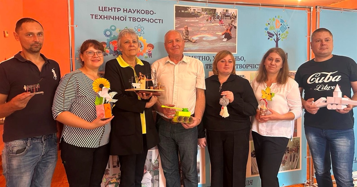 У Старокостянтинові відкрили нову локацію Станції юних техніків у садочку "Зіронька"