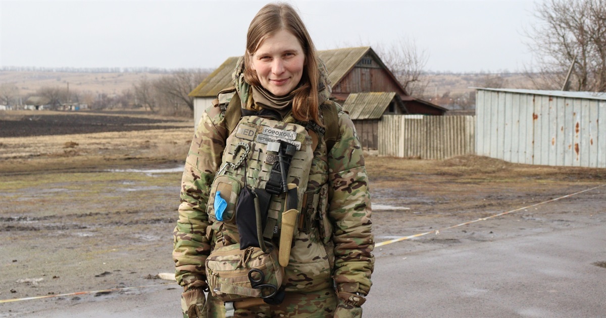 Яна Горохова: «Узяла автомат - ти не дівчинка, а боєць»