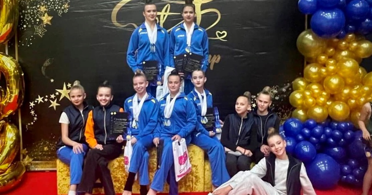 Гімнастки Южноукраїнська змагалися на відкритому турнірі «Victory Cup 2023» в Одесі