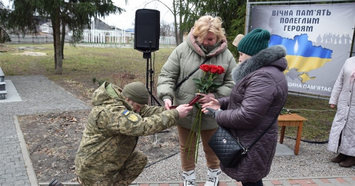 Нагороджені посмертно: у Переяславі звитягу чотирьох захисників відзначили орденами «За мужність»