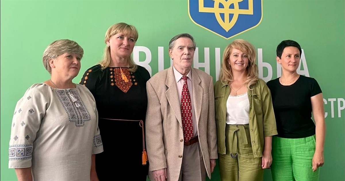 Наш земляк Петро Перебийніс отримав відзнаку «За заслуги перед Вінниччиною»