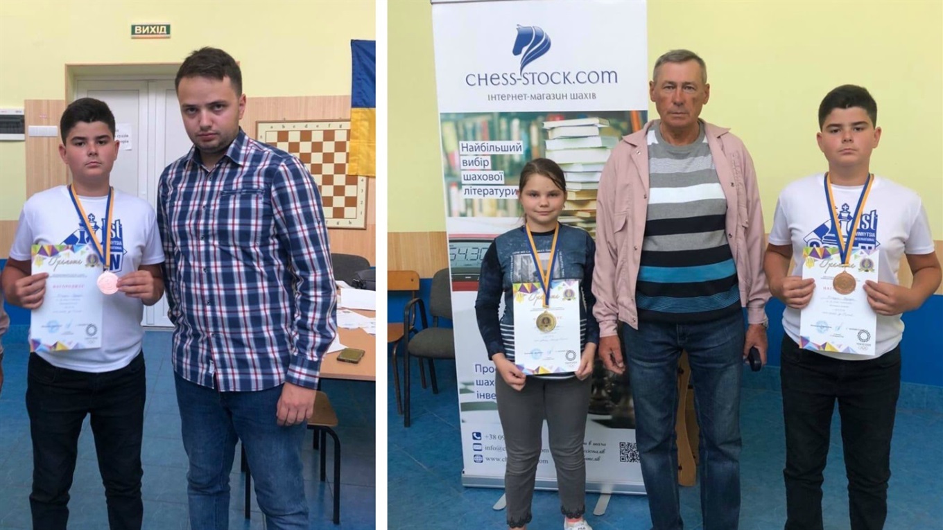 Привезли нагороди з обласного чемпіонату з шахів