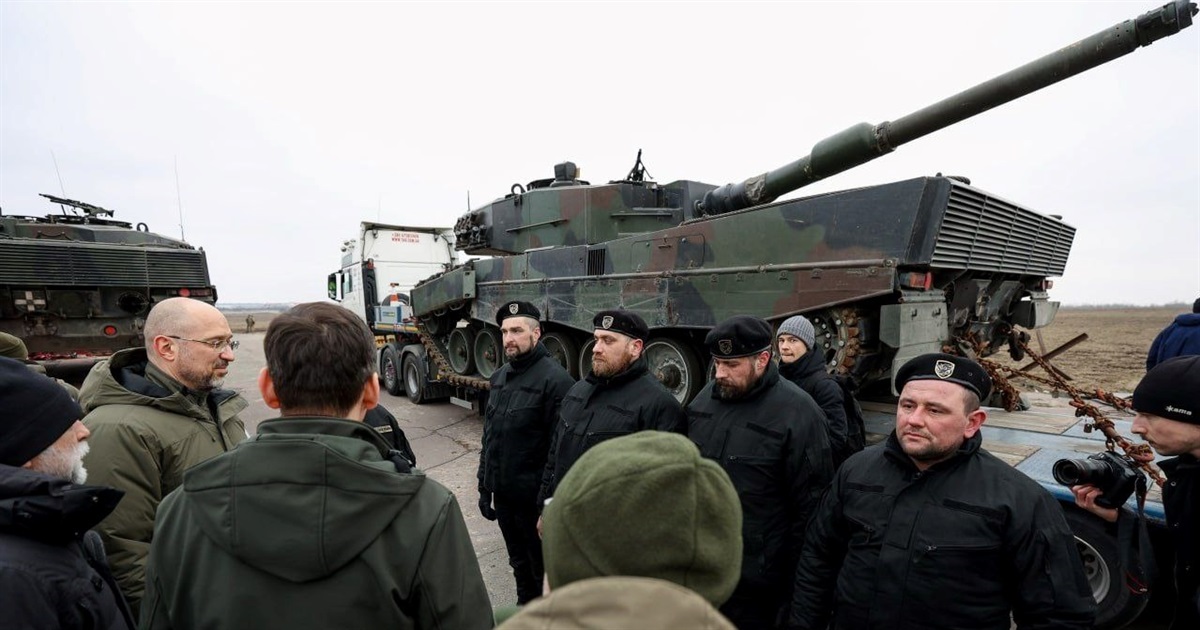 Перші танки Leopard від Польщі прибули в Україну: хроніка 24 лютого