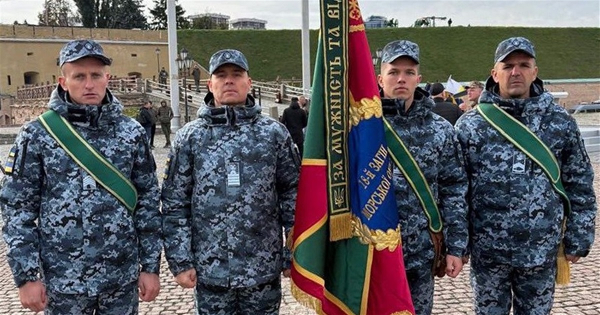 Ізмаїльські моряки-прикордонники отримали від президента відзнаку «За мужність та відвагу»