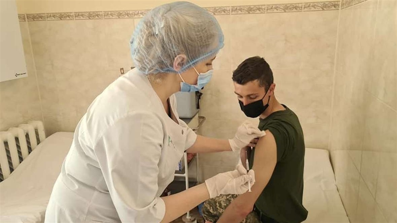 В Измаиле более 120 пограничников вакцинировались Pfizer-BioNTech