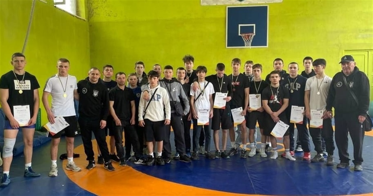 10 медалей привезли з Чемпіонату Вінницької області борці зі Жмеринки