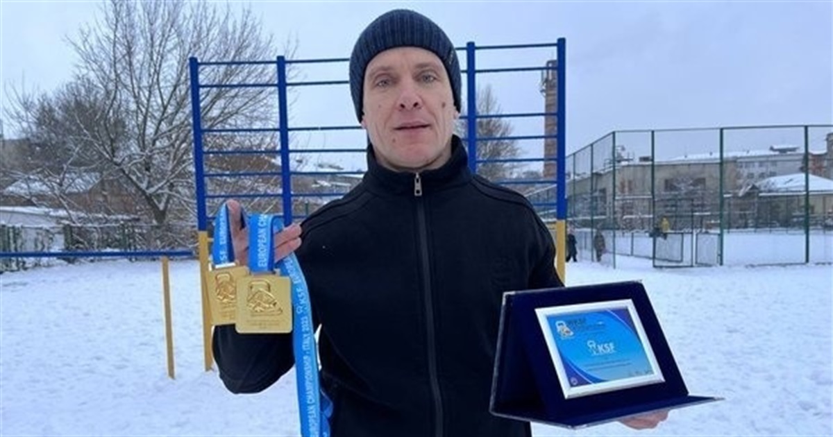 Від дитячої мрії до світового рекорду. Історія гирьовика з Донеччини Євгена Нескреби