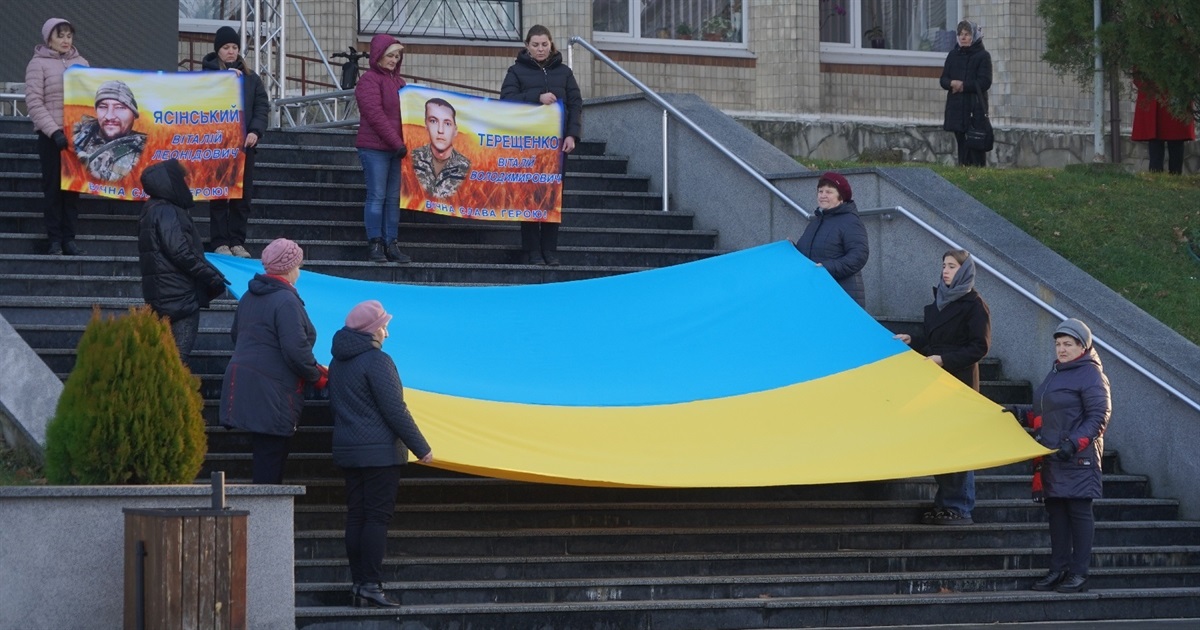 У Городку вшановували пам’ять Віталія Ясінського та Віталія Терещенка