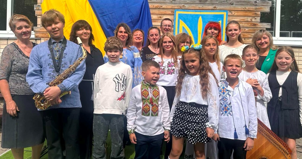 «Співаймо для тебе, Україно!»: у Старокостянтинові відбувся концерт до Дня Прапора та Незалежності