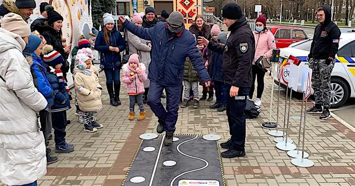 Дети Измаила провели Рождество... с патрульными (видео)