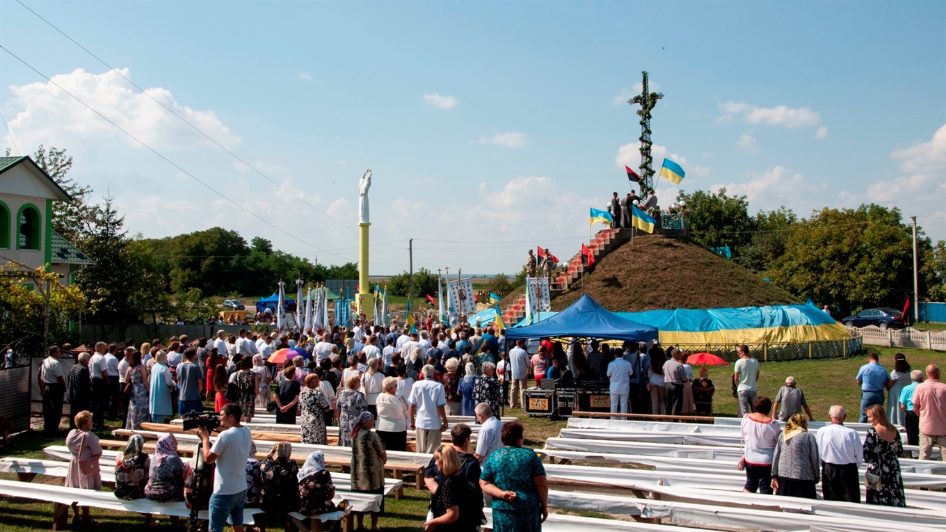 Столітній ювілей унікальної могили відзначили на Чортківщині