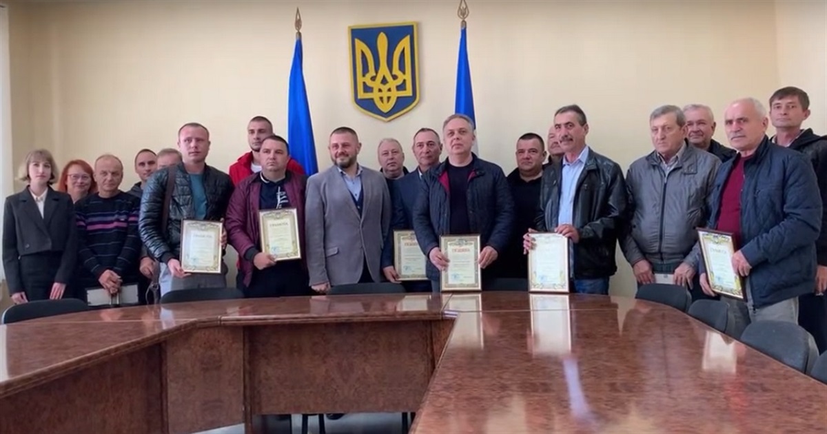 В Измаиле чествовали лучших представителей сферы автомобильного транспорта (видео)